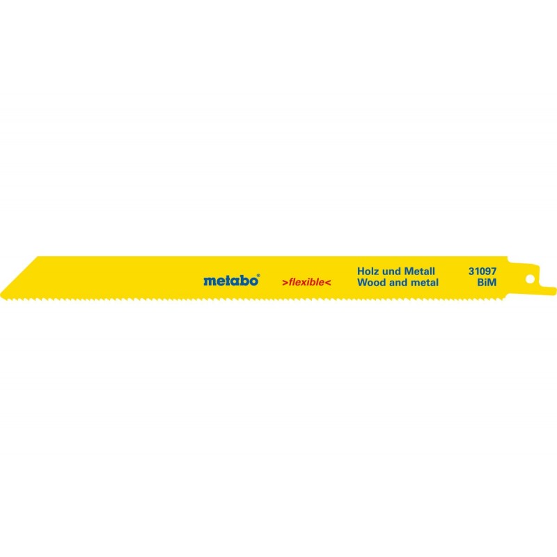 2 LAMES DE SCIES SABRES, B+M, FLEXIBLE, 225 X 0,9 MM - 631097000 - ...