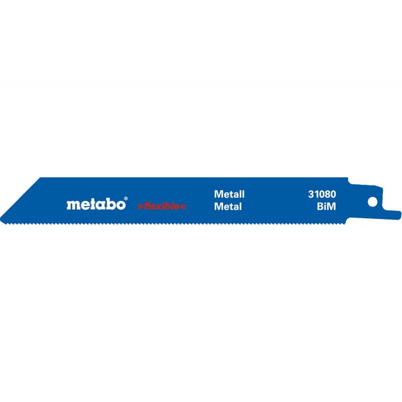 2 LAMES DE SCIES SABRES, MÉTAL, FLEXIBLE, 150 X 0,9 MM - 631080000 ...