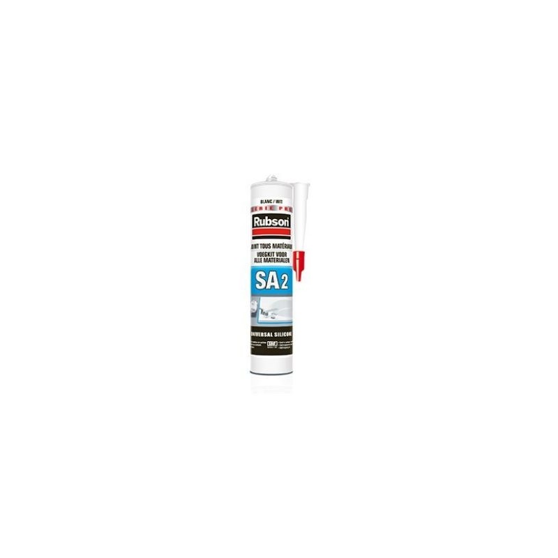 RUBSON Mastic SA2 Sanitaire Tous supports Translucide Cart 280ml - ...