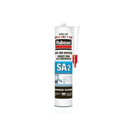 RUBSON Mastic SA2 Sanitaire Tous supports Translucide Cart 280ml 429330 | GENMA