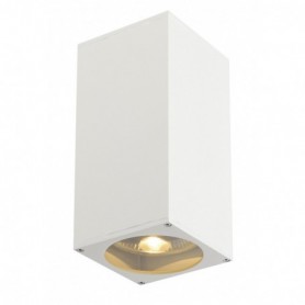 BIG THEO UP/DOWN OUT applique, carrée, blanc, ES111, max. 2x75W