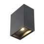 QUAD 1 XL, applique, carrée, anthracite, LED, 1x3W, 3000K, IP44