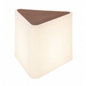 KENGA, luminaire extérieur, blanc, triangulaire, E27 24W max., IP54