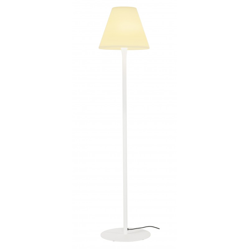 ADEGAN lampadaire, blanc, E27 éco. énergie max. 24W, IP54 - 228961 ...