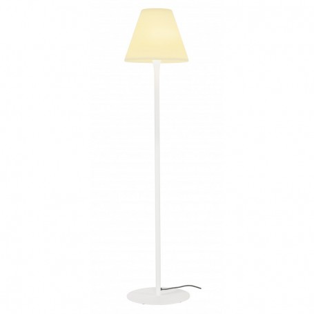 ADEGAN lampadaire, blanc, E27 éco. énergie max. 24W, IP54