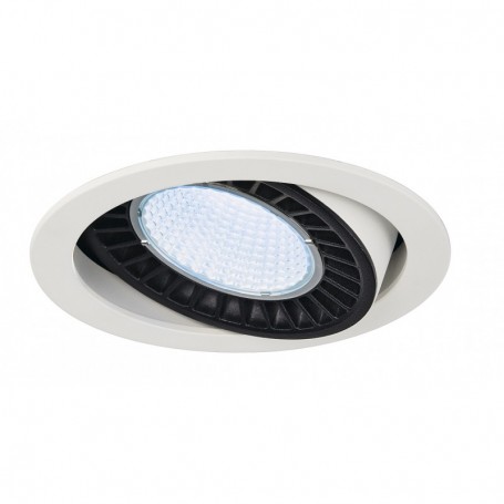 SUPROS, encastré plafond rond, blanc, 2600lm, 4000K, SLM LED, 60°