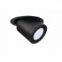 SUPROS MOVE, encastré plafond, rond, noir, 2600lm 4000K, LED 28W, 60°