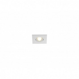 KIT NEW TRIA MINI LED carré encastré blanc 3W 3000K 30° clips ressorts