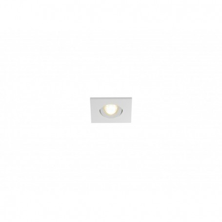 KIT NEW TRIA MINI LED carré encastré blanc 3W 3000K 30° clips ressorts