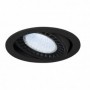 SUPROS, encastré de plafond, rond, noir, 3150lm, 4000K SLM LED, 60°