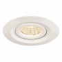 KINI LED, encastré de plafond extérieur, blanc, LED 12W 3000K, 60°, IP65