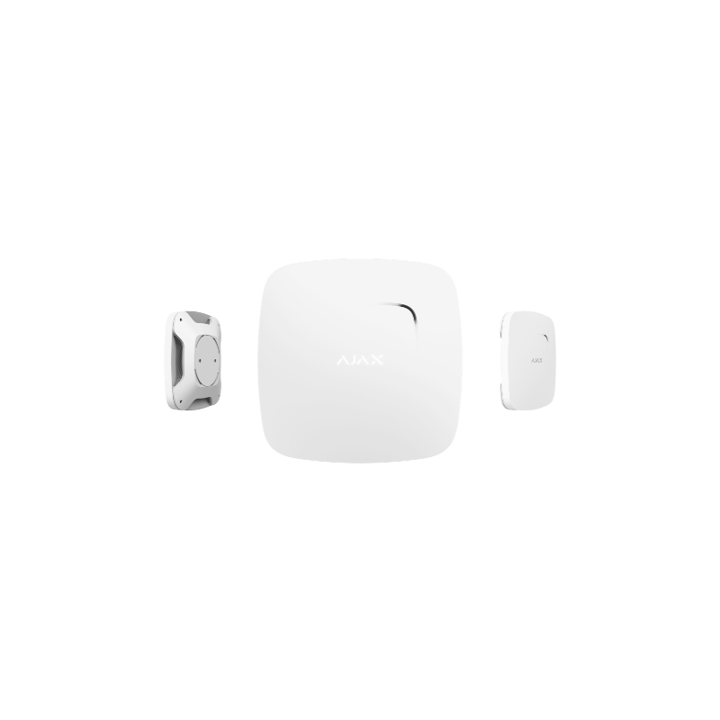 Détecteur AJAX FireProtect 2 HSC RB - Fumée, Chaleur Et CO2 - Wi-Fi - Neuf