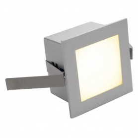 FRAME BASIC LED encastré, carré, gris argent, LED 3000K