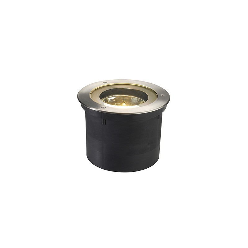 ADJUST 190 QRB111 encastré de sol, rond, inox 304, max. 50W, IP67 -...
