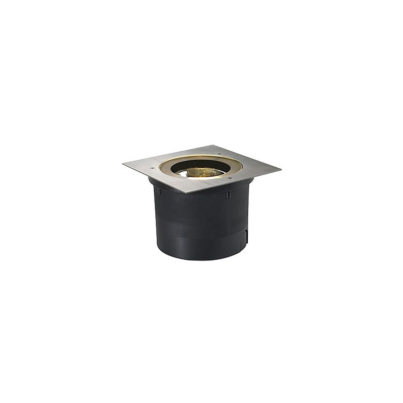 ADJUST 190 QRB111 encastré de sol, carré, inox 304, max. 50W, IP67 ...