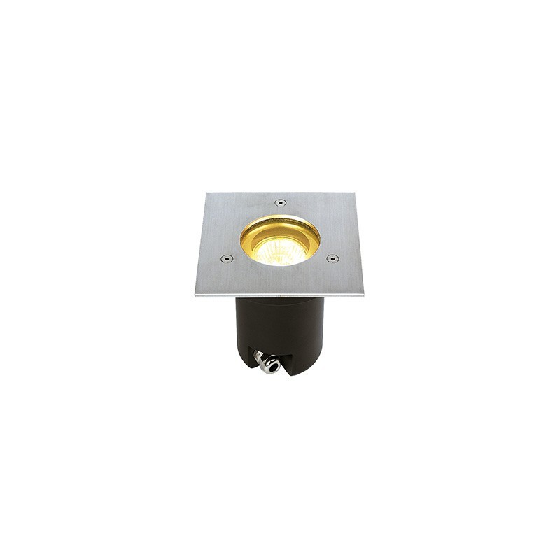 ADJUST 135 GU10 encastré, carré, inox 304, max. 35W, IP67 - 228214 ...