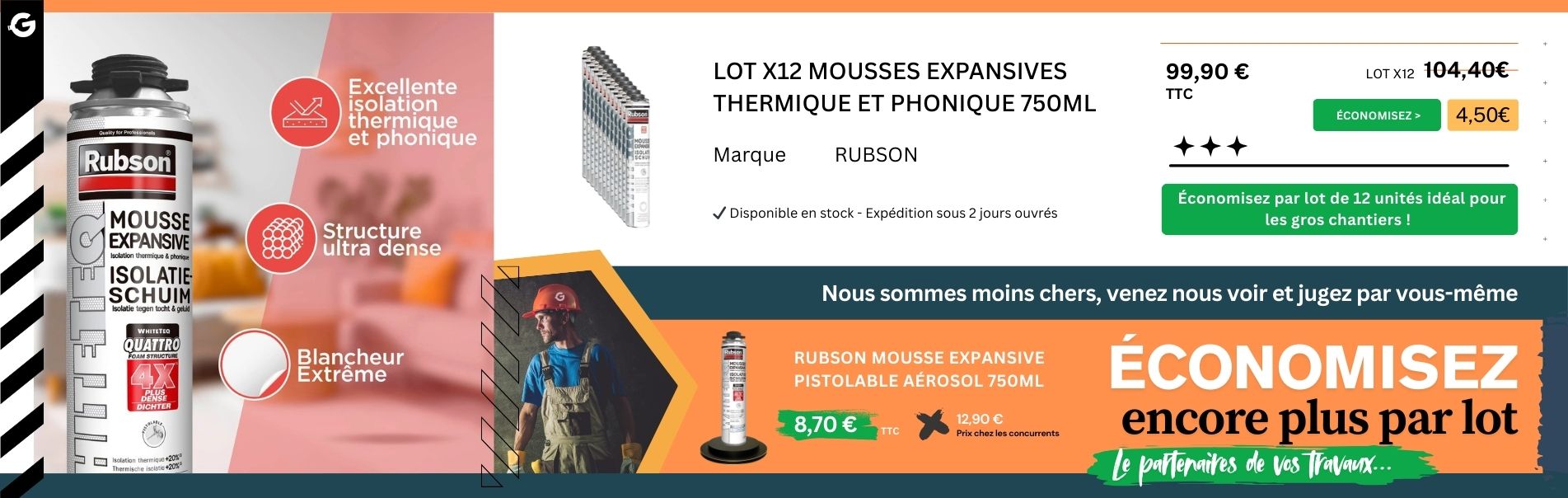 RUBSON mousses